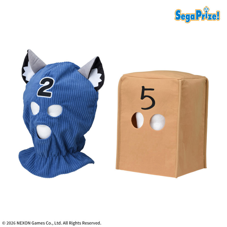 ブルーアーカイブ　プラチナムザッカ覆面水着団変身セットの画像1