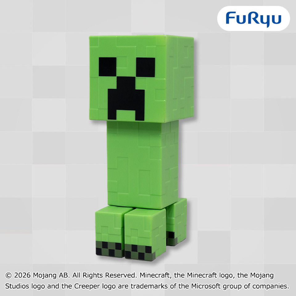 マインクラフト クリーパーBIGフィギュアの画像1