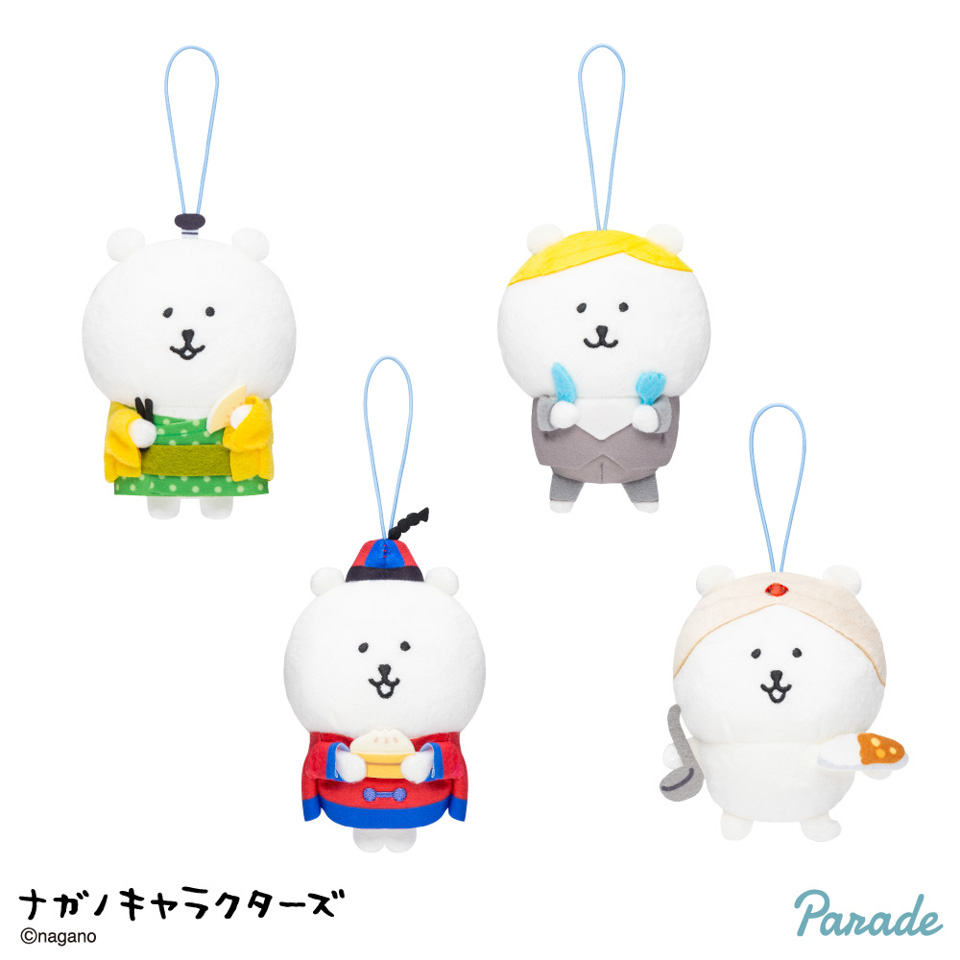 ナガノキャラクターズ 和洋中印マスコットの画像1