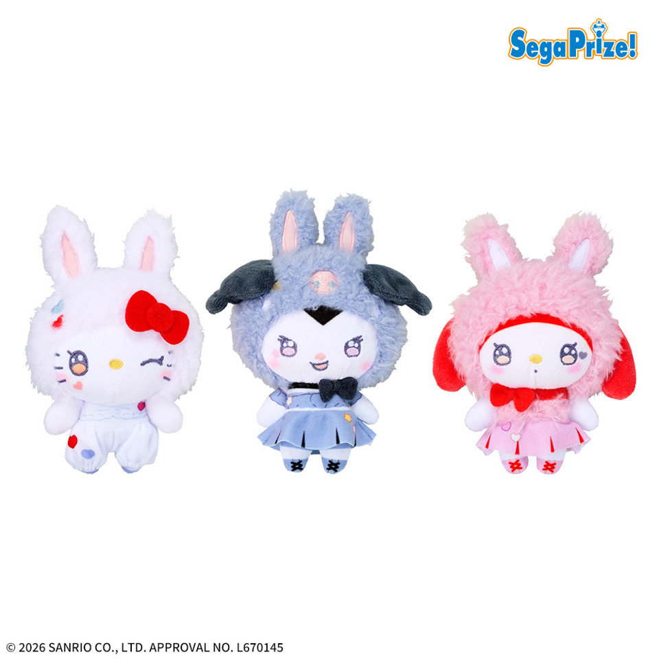 ゆるかわ　サンリオキャラクターズ　マスコット　Patch Rabbits　Vol.1の画像1