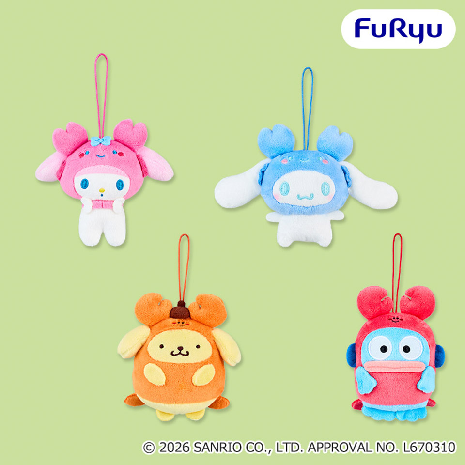 サンリオキャラクターズ カニエビマスコットの画像1