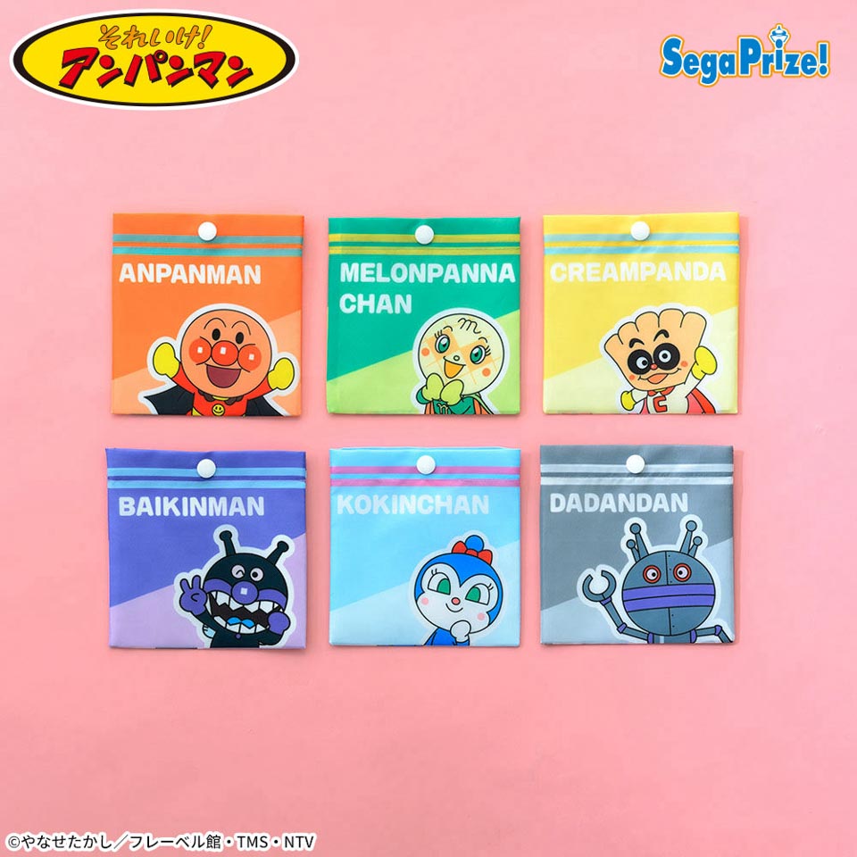それいけ！アンパンマン　折りたたみエコバッグVer.6