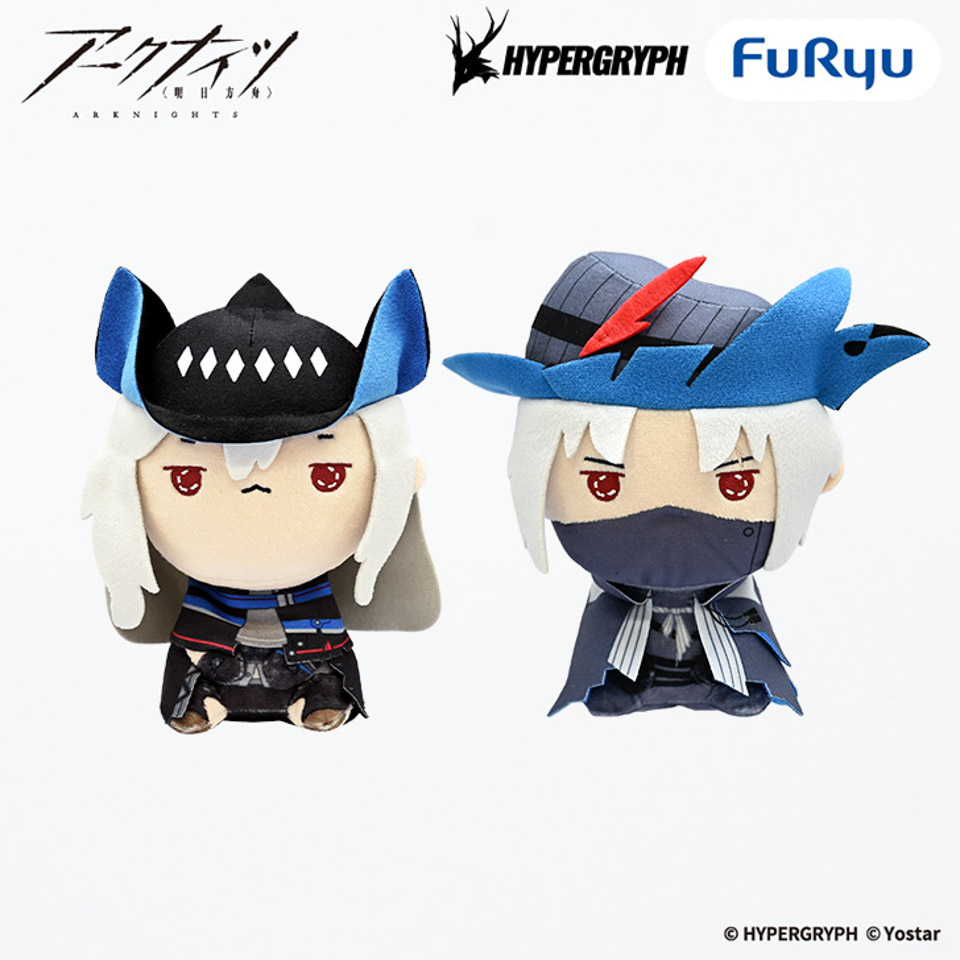 アークナイツ もちぴこぬいぐるみースカジとウルピアヌスー