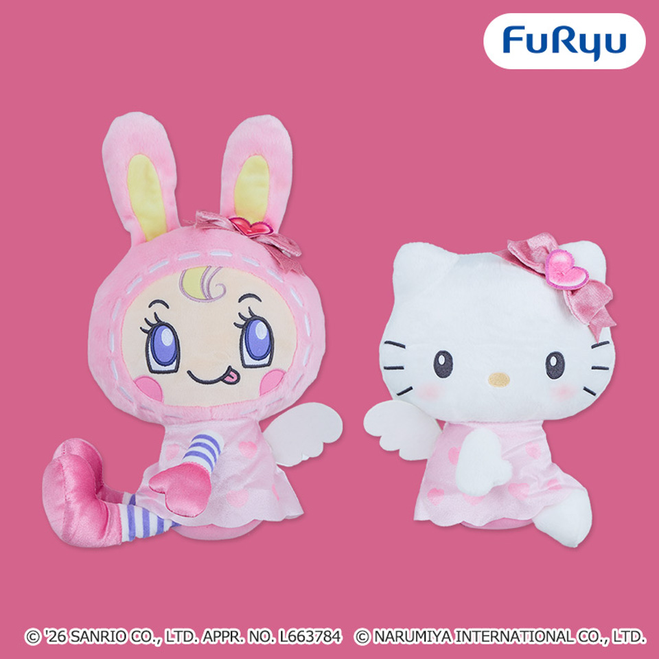 Mezzo Piano×Hello Kitty エンジェルBIGぬいぐるみ