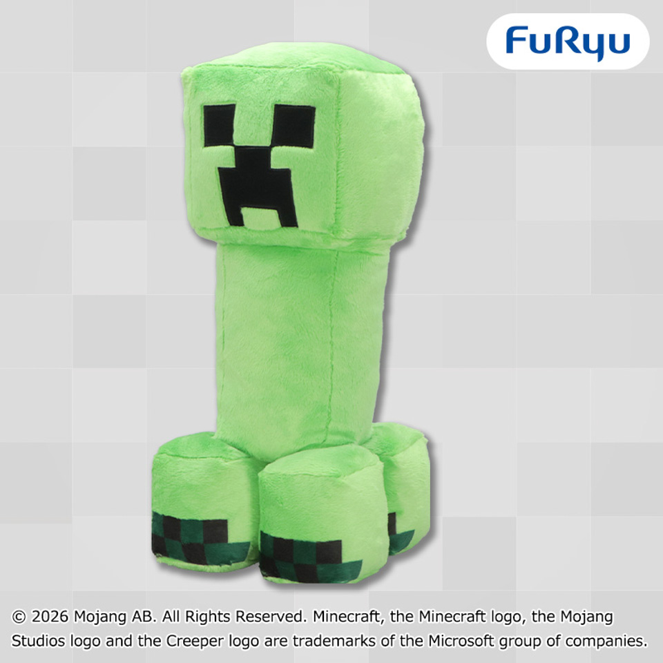 マインクラフト ふかふかクリーパーBIGぬいぐるみの画像1