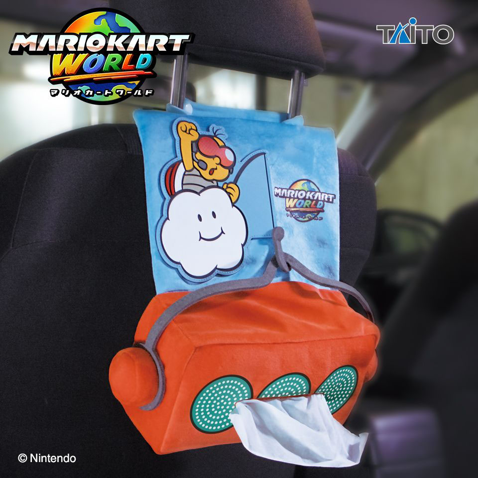 マリオカートワールド　ジュゲムのティッシュボックスカバー