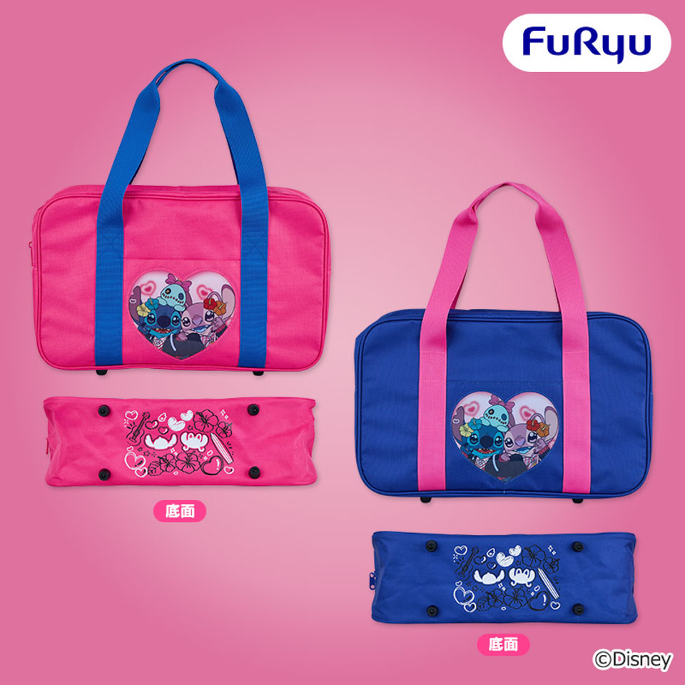 ディズニー　スティッチ ぎゃるKAWAふぉと スクールバッグ風バッグの画像1