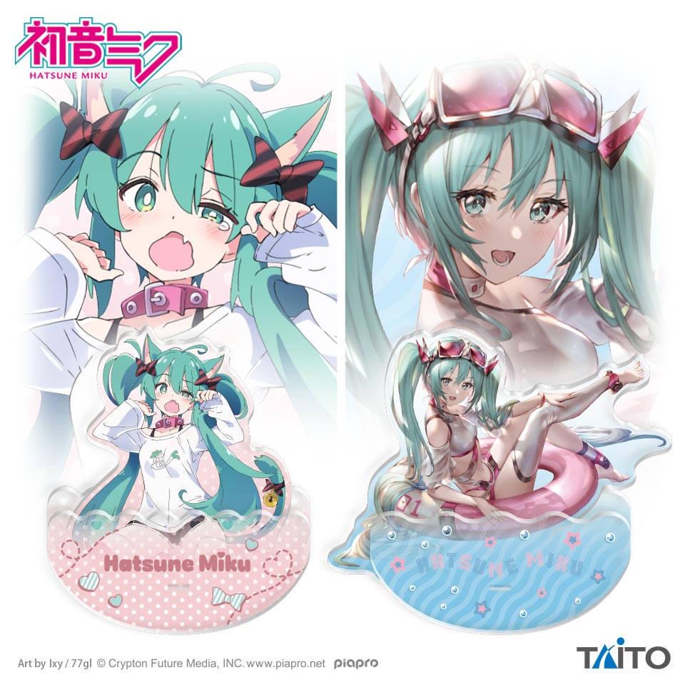 初音ミク　ＢＩＧスイングアクリルスタンドの画像1