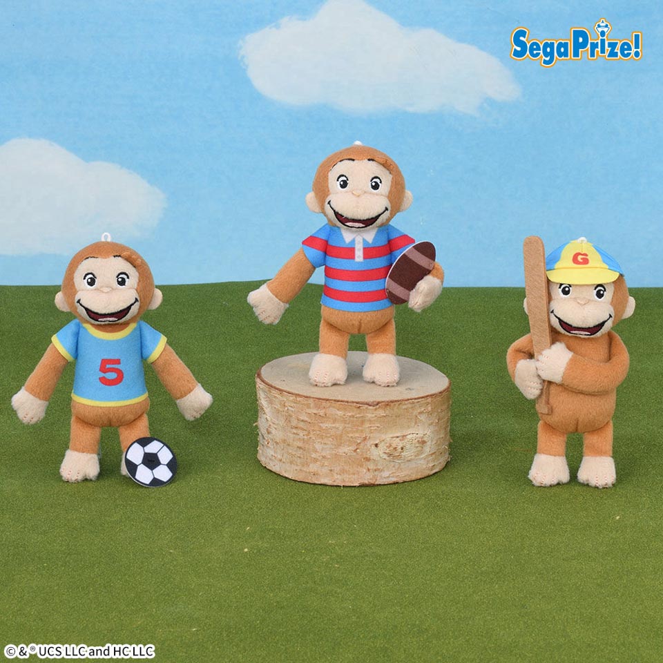おさるのジョージ　マスコット　スポーツの画像1
