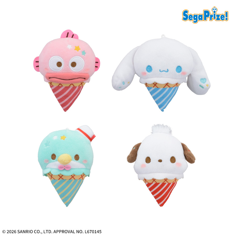 ゆるかわ　サンリオキャラクターズ　マスコット　Pop'n Ice Stand　～Boys～の画像1