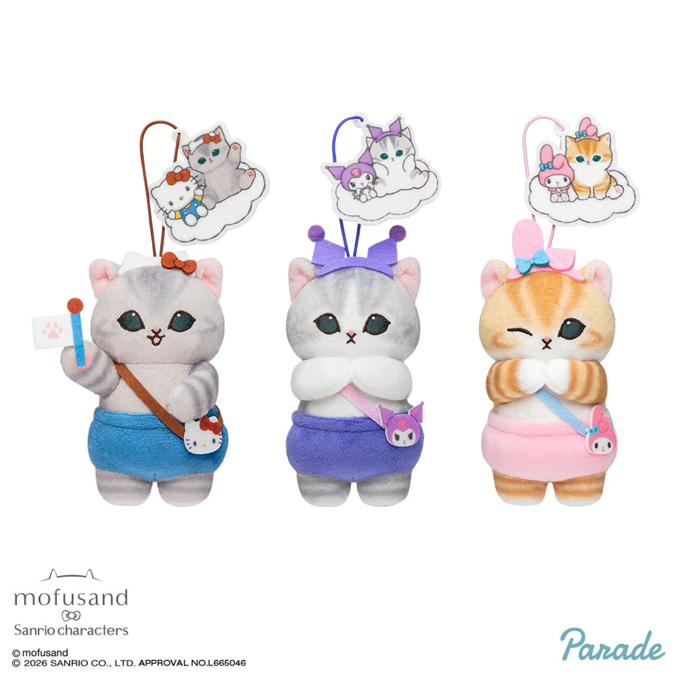 mofusand×サンリオキャラクターズ カチューシャマスコット①の画像1
