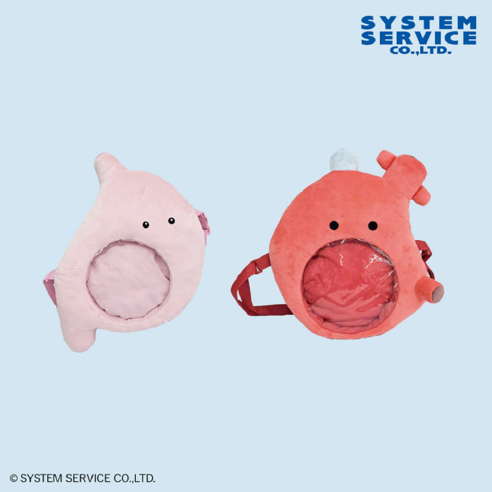 ＦＡＮＳ　にんげんのからだ　ぬいぐるみショルダーバッグの画像1
