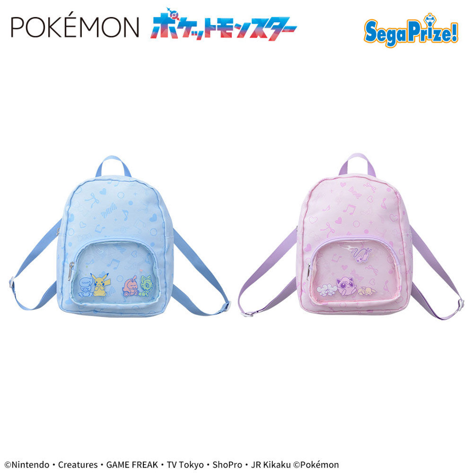 ポケットモンスター　プラチナムザッカ窓付リュックの画像1