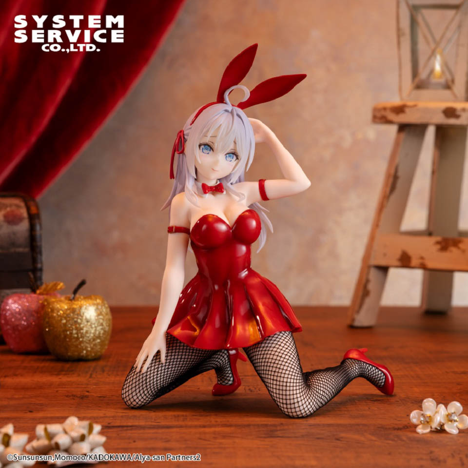 時々ボソッとロシア語でデレる隣のアーリャさん　Ｏｎｅ－Ｓｅｖｅｎｔｈ　Ｃａｒａｔフィギュア　アーリャ　バニーＶｅｒ．ＲＥＤの画像1