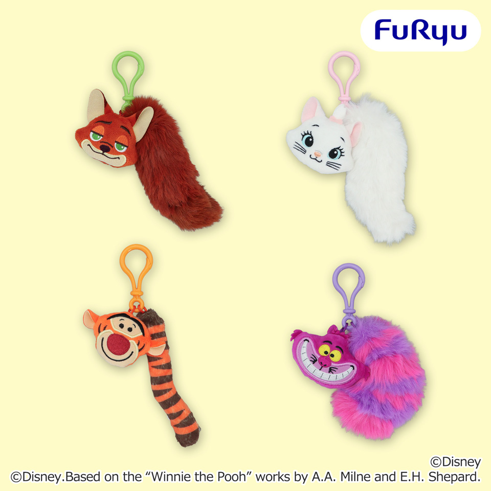 ディズニーキャラクター フェイス＆しっぽマスコットの画像1