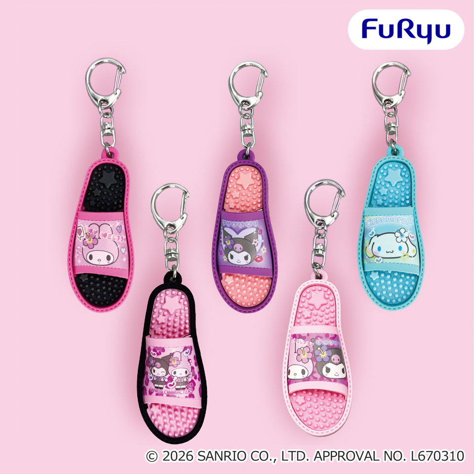 サンリオキャラクターズ ギャルっぽサンダルマスコットの画像1