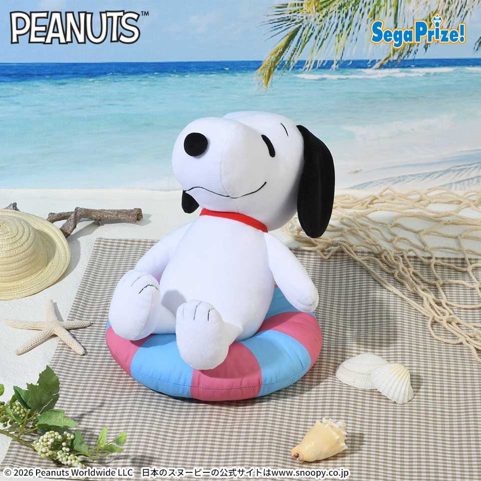 SNOOPY™　Lぬいぐるみ　うきわの画像1