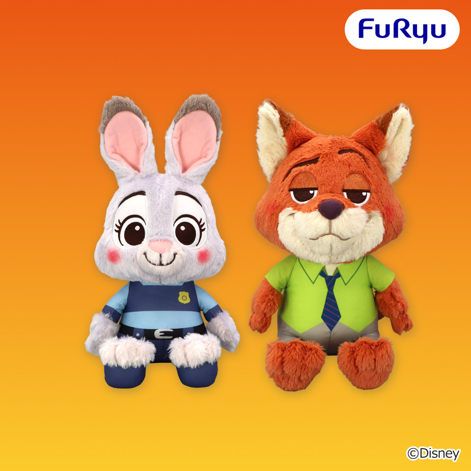 ズートピア FukuFuku BIGぬいぐるみの画像1