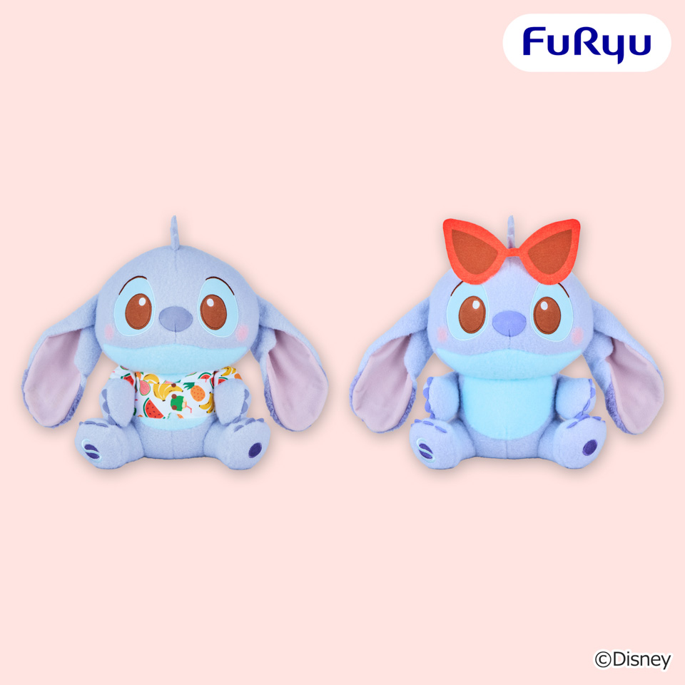 ディズニー スティッチ ミルキーボア BIGぬいぐるみ ～アロハシャツ＆サングラス～の画像1