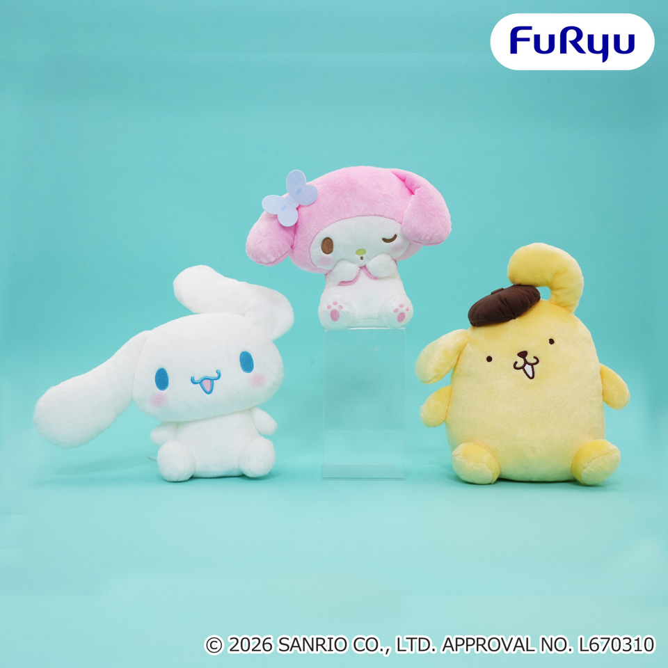 サンリオキャラクターズ とっぷうびゅん！BIGぬいぐるみの画像1