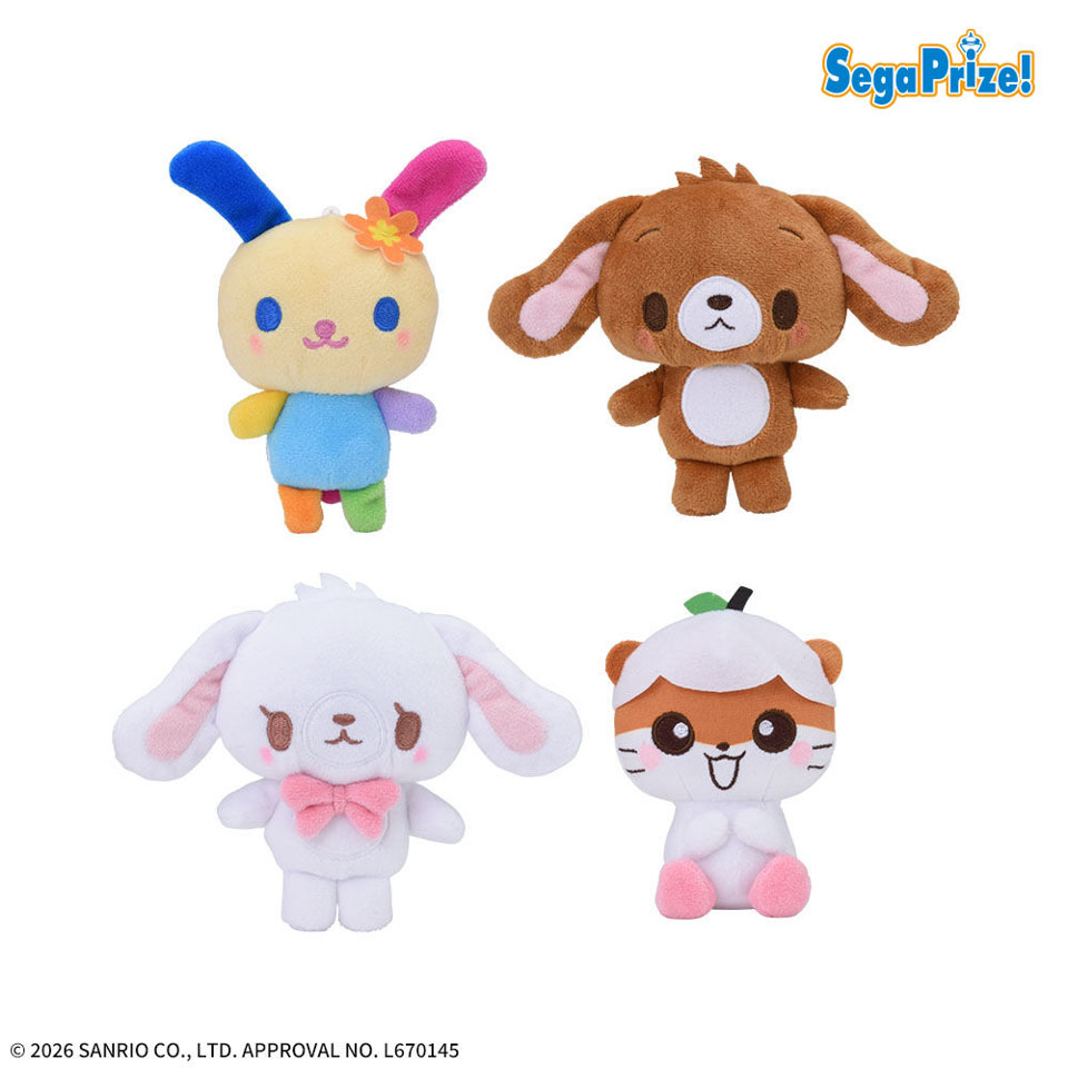 ゆるかわ　サンリオキャラクターズ　マスコット　平成なつかしキャラVer.