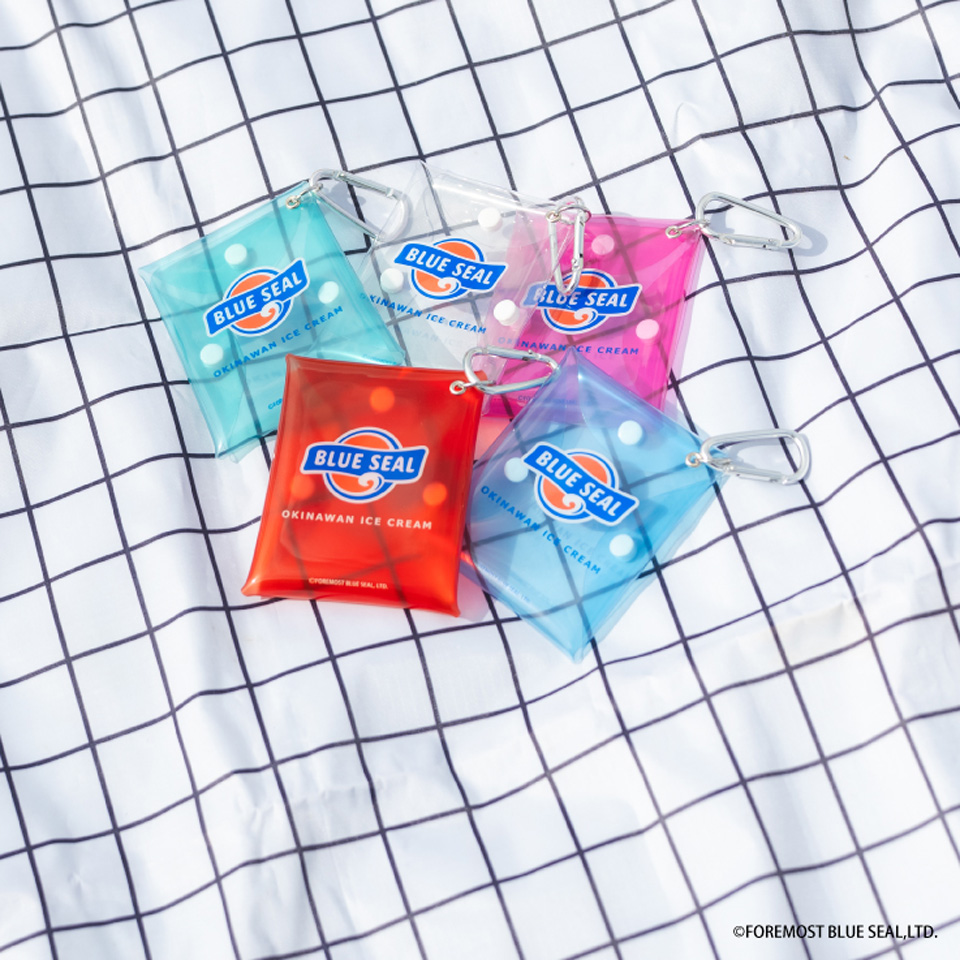 BLUE SEAL クリアポーチの画像1