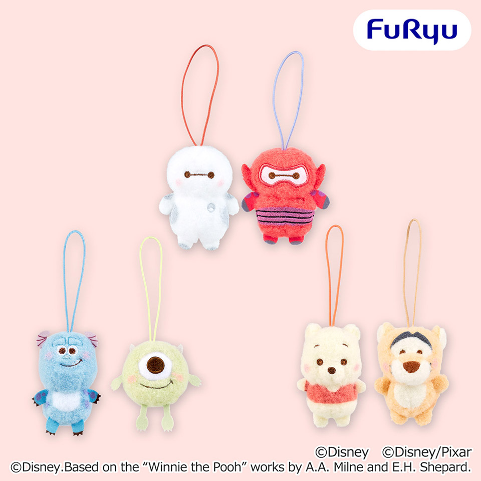 ディズニー＆ピクサーキャラクター ミルキーボアプチ ペアマスコットの画像1