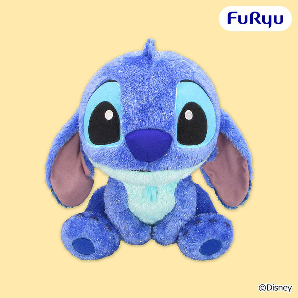 ディズニー スティッチ きらふわ超BIGぬいぐるみの画像1
