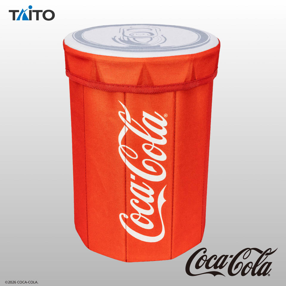 Ｃｏｃａ－Ｃｏｌａ　缶型スツールボックスの画像1