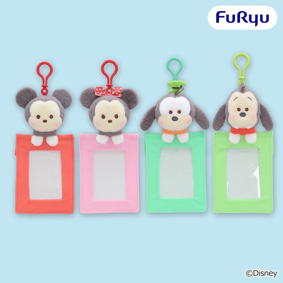 ミッキー＆フレンズ #MY推しDAYS サマーライブ ミルキーボア カードホルダー①の画像1