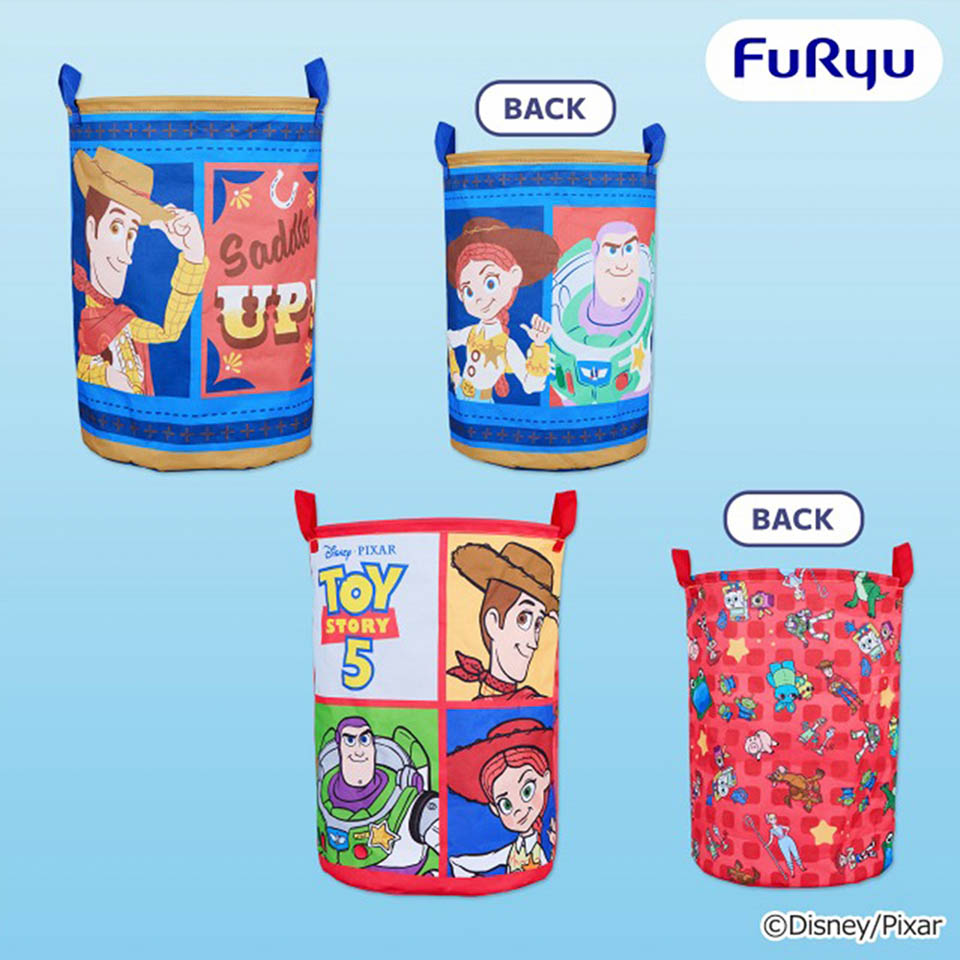 トイ・ストーリー5 大きなラウンド収納バスケットの画像1