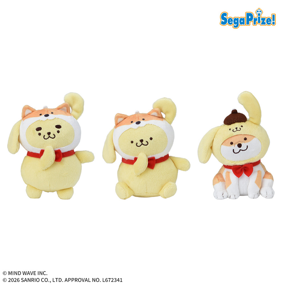 ポムポムプリン×しばんばん　マスコットの画像1
