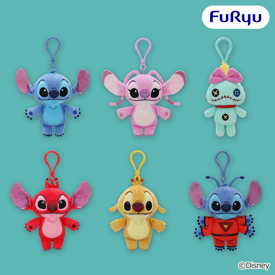 ディズニー スティッチ おともだちいっぱいくりっぴぃマスコットの画像1