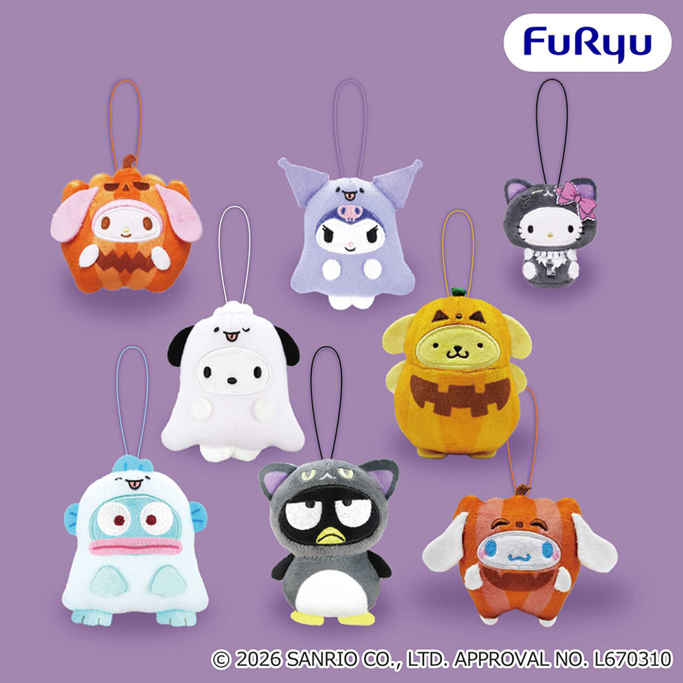 サンリオキャラクターズ ぺたんこ着ぐるみマスコット～ハロウィン～の画像1