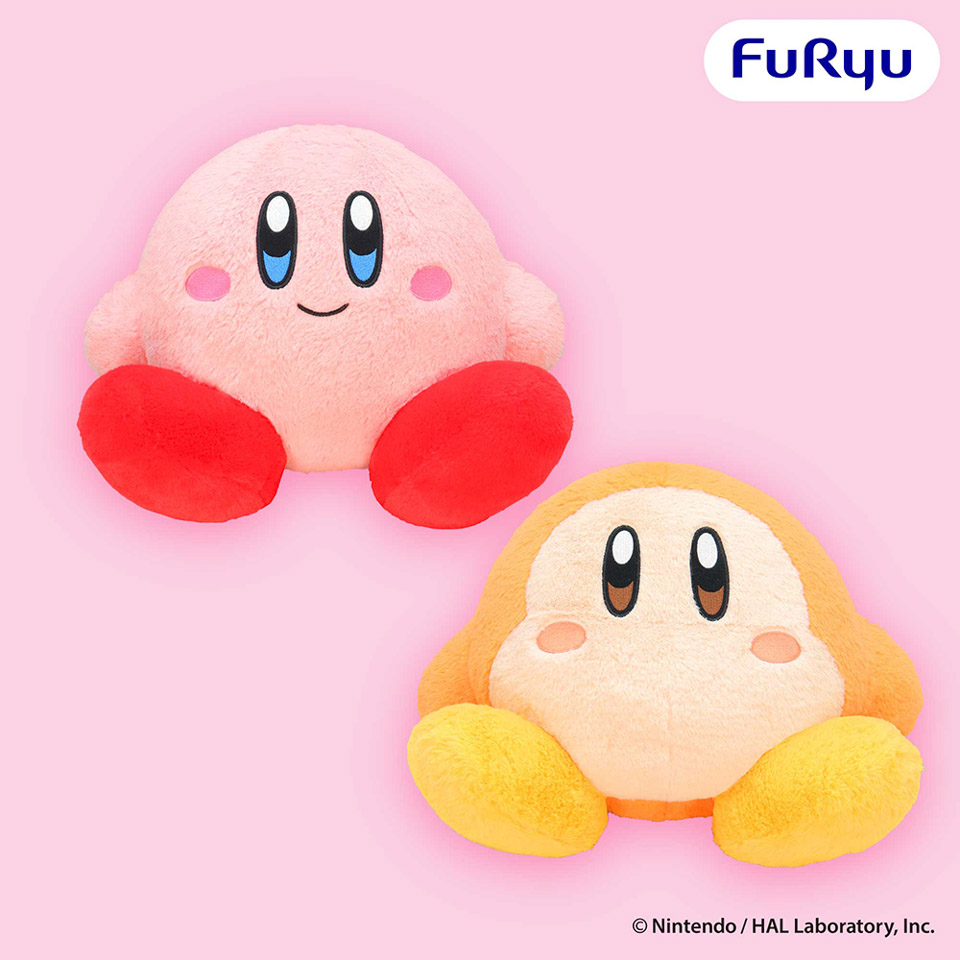 星のカービィ ふさモチBIGぬいぐるみの画像1
