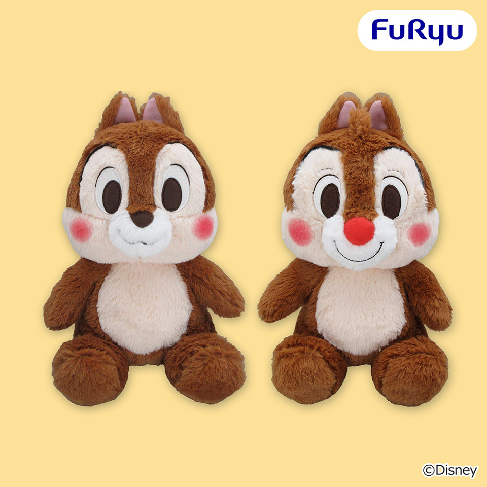 チップ＆デール FukuFuku BIGぬいぐるみの画像1