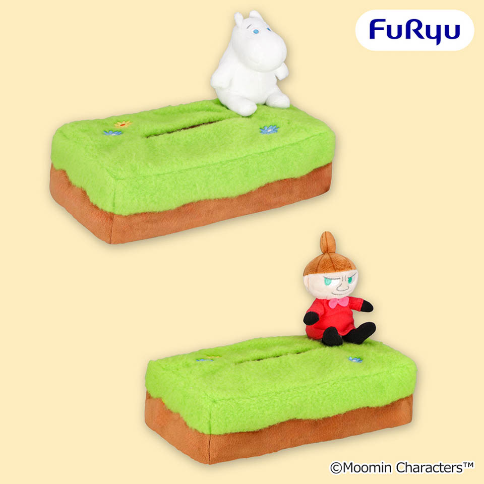 ムーミン ぬいぐるみ付きティッシュケースの画像1