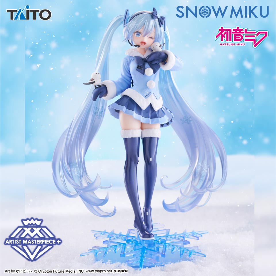 雪ミク　ＡＭＰ＋　ＳＮＯＷ　ＭＩＫＵ　ＡＬＬ　ＳＴＡＲＳ　フィギュア～２０１２ｖｅｒ．～の画像1