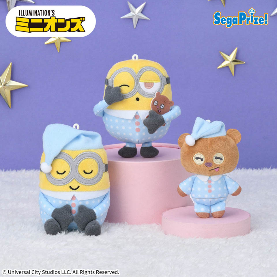 ミニオン マスコットボブ＆ティム おやすみパジャマの画像1