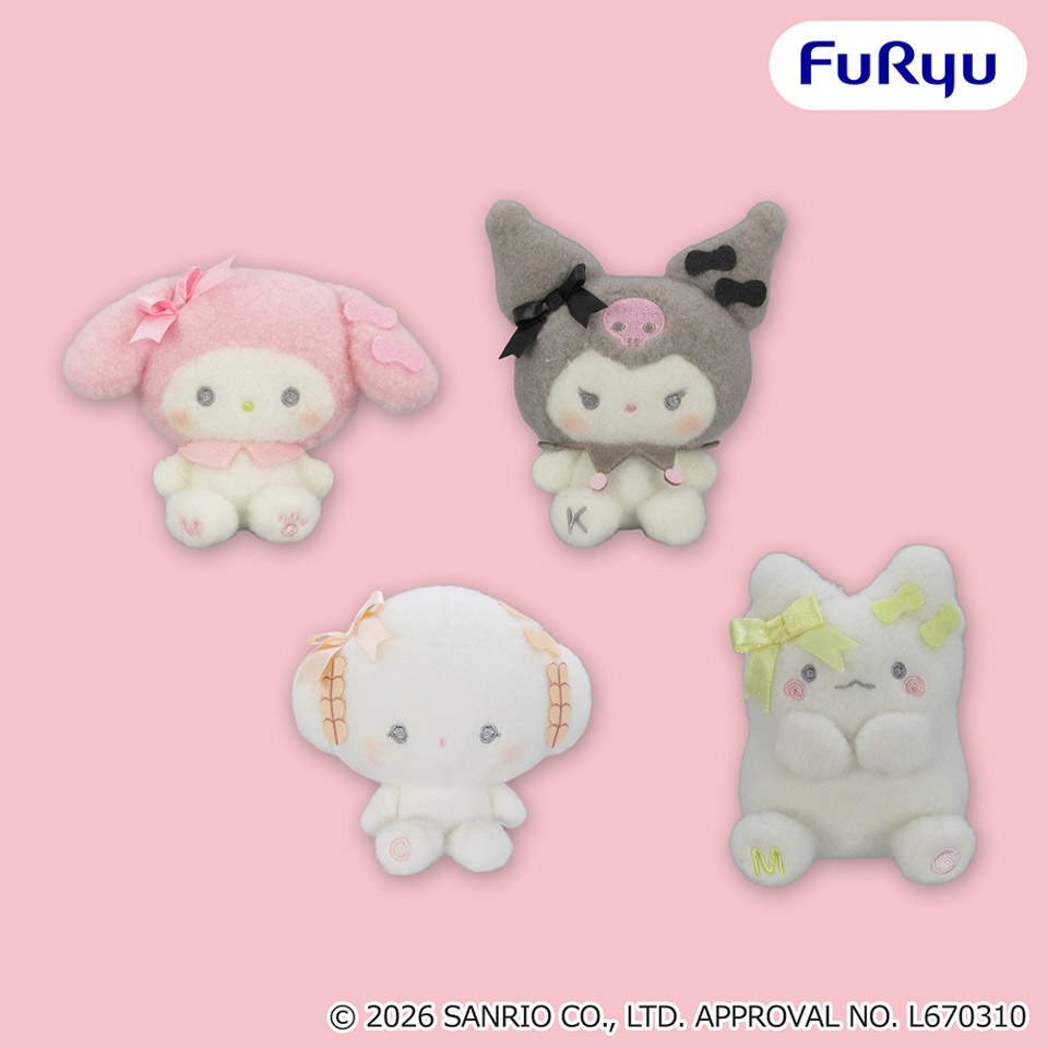 サンリオキャラクターズ ミルキーボア カラフルリボンマスコットの画像1