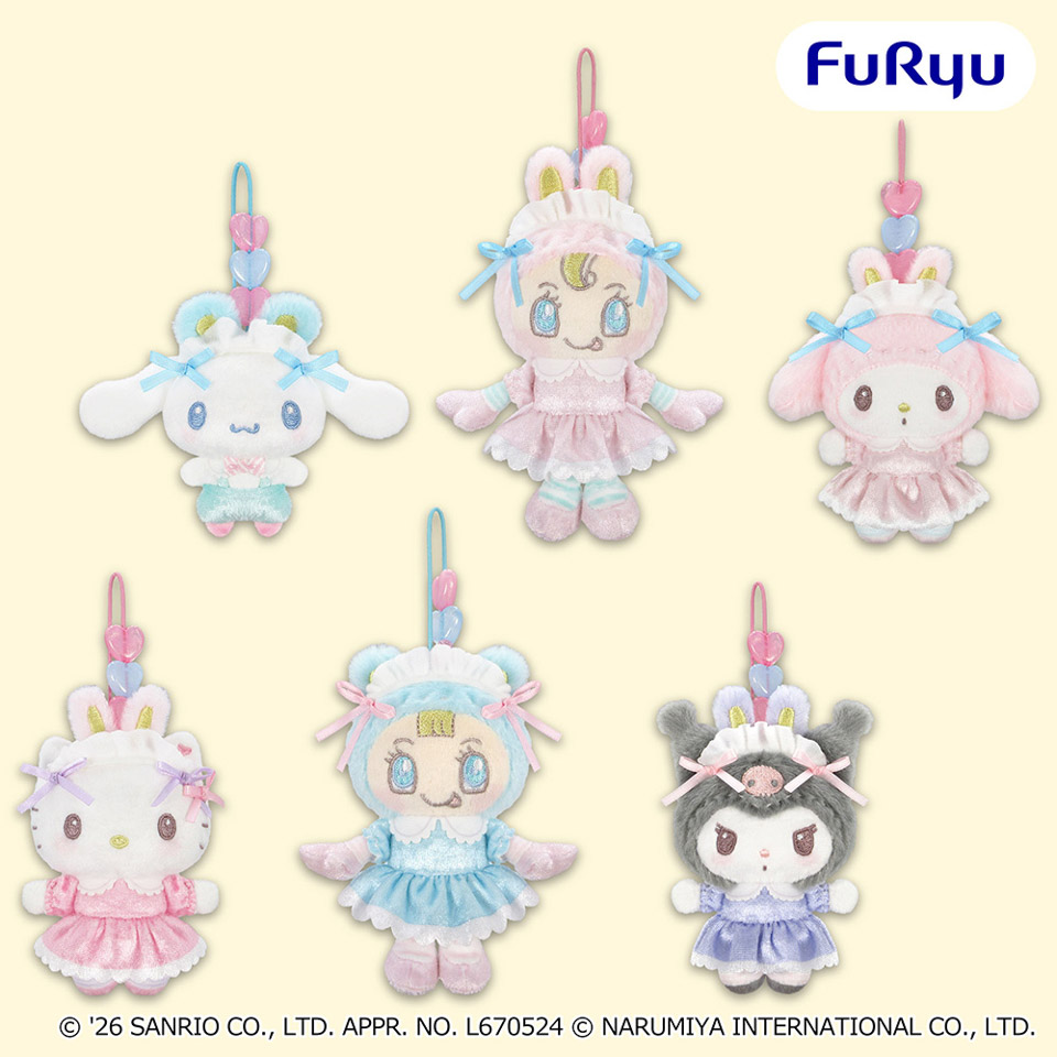 Mezzo Piano×Sanrio characters ビーズマスコットの画像1