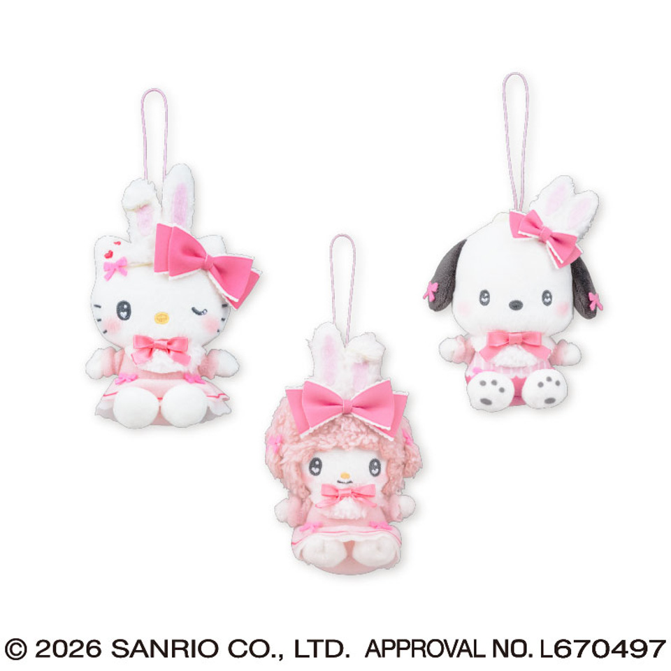 サンリオキャラクターズ　ときめきリボンラビットマスコット２の画像1