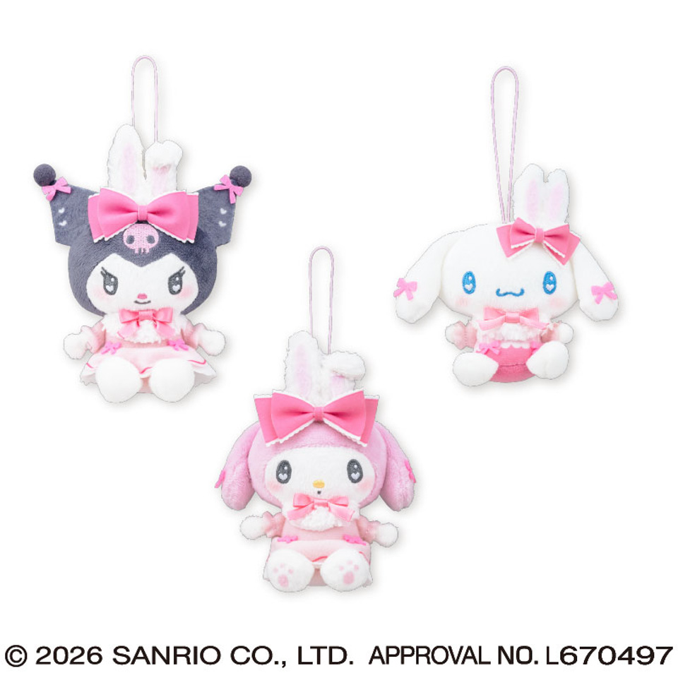 サンリオキャラクターズ　ときめきリボンラビットマスコット１の画像1