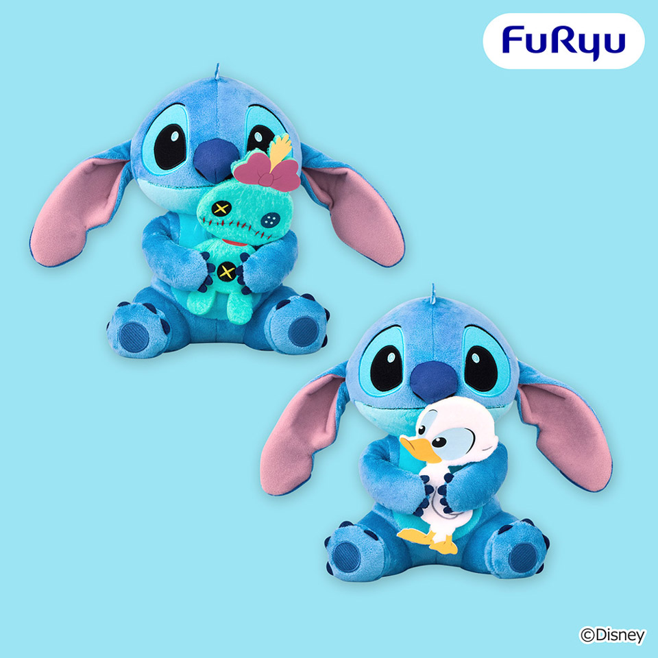 ディズニー スティッチ おともだちぎゅっ！BIGぬいぐるみの画像1