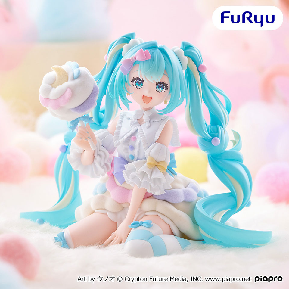 初音ミク melffy figureーコットンキャンディーの画像1