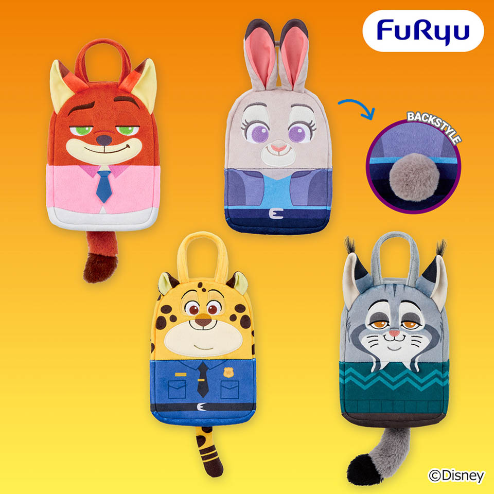 ズートピア2 ふわふわしっぽのおさんぽバッグの画像1