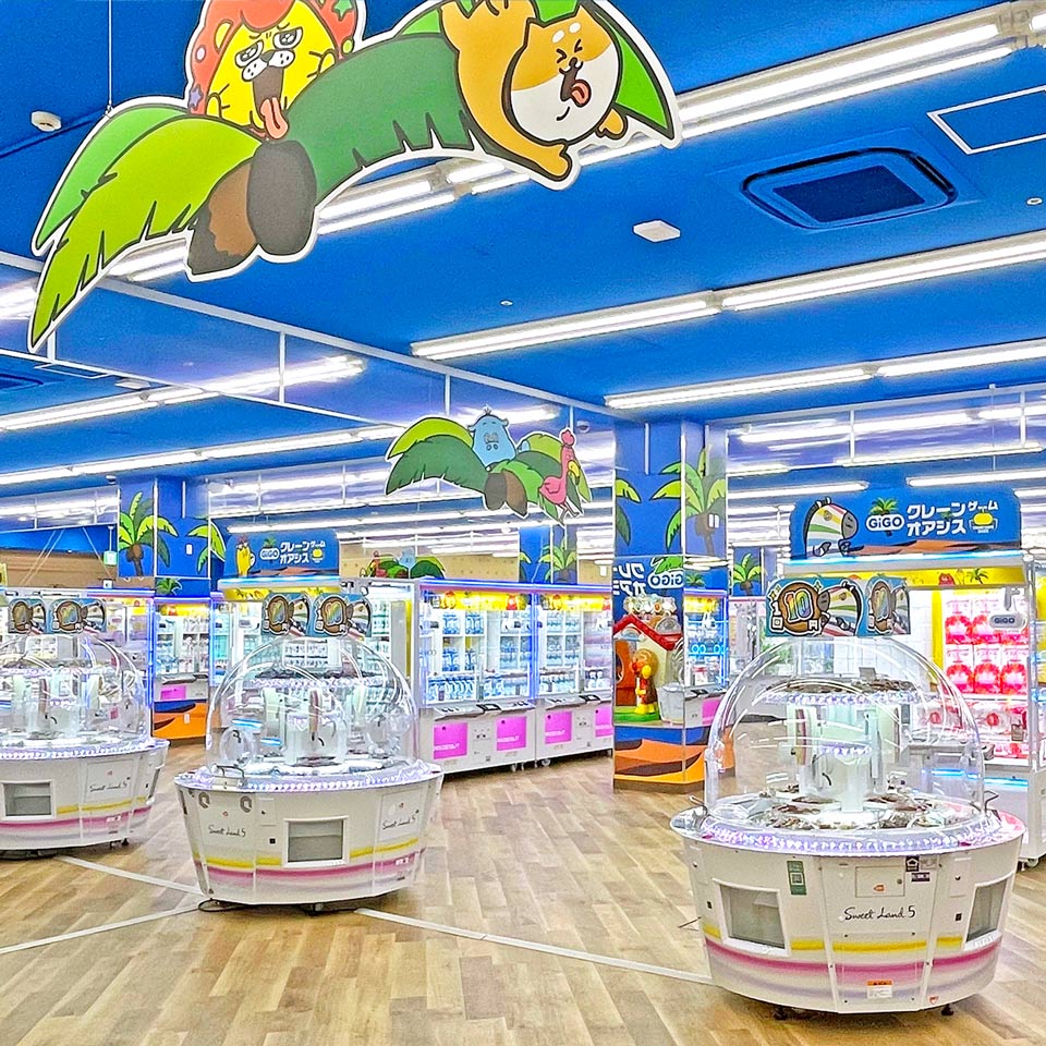 GiGOクレーンゲームオアシス イオンモール桑名の店舗画像2